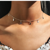 Lucky Star Choker Necklace