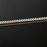 Arrow Multi-Chain Choker Necklace