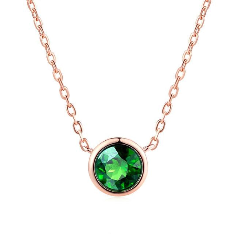 Birthstone Pendant Necklace