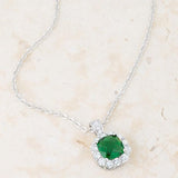 Emerald Green Classic Necklace