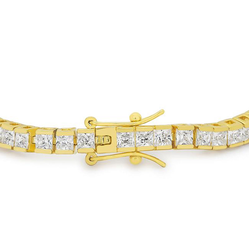 Princess Tennis Bracelet, Gold