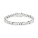 Princess Tennis Bracelet, Silver