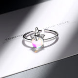 Unicorn Moonstone Ring