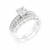 Elizabeth Vintage Engagement Ring Set