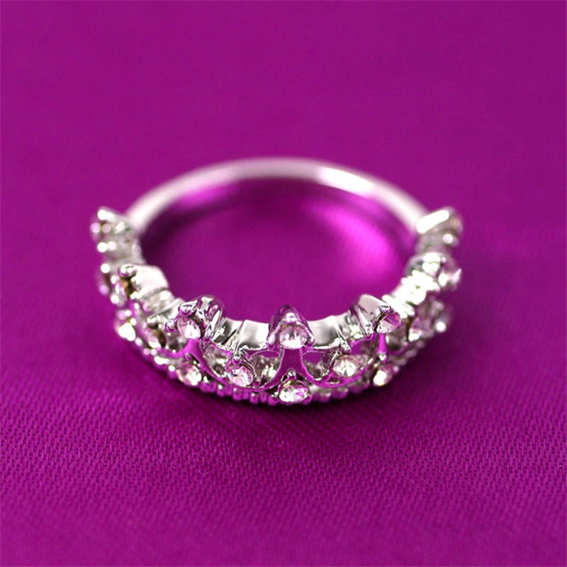 Enchanted Princess Crown Ring