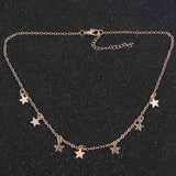 Lucky Star Choker Necklace